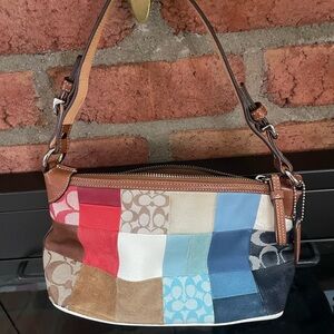 Coach Patchwork Shoulder Bag
